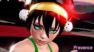 Prevence Toph Twerking Animation Highlights Curvy Ass Shakes and Bouncy Moves