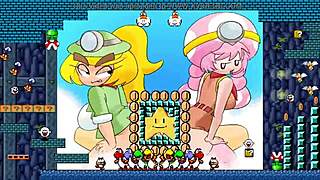 dance girl grooves with captain toad goomba goombella 2.0