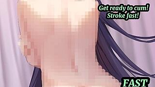 Can You Last 4 Minutes in Censored Hentai JOI Femdom Routine?