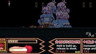 blue skin beauty endures 30-minute forest gangbang orgy frenzy