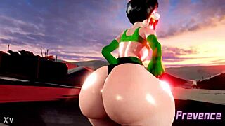 Prevence Toph Twerking Animation Highlights Curvy Ass Shakes and Bouncy Moves