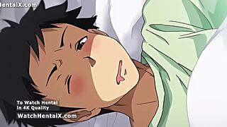 two sexy anime hentai girls craving blowjobs creampies and doggystyle pounding from big cocks