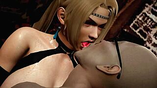 Rachel saves old man and gets fucked in alley hard