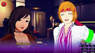 damn out of touch chapter 2 has you looking like a clown in this psychedelic hentai vn