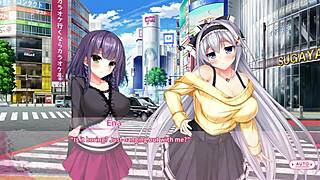 real hentai dt ena route 6 big tits facial cumshot explosion