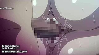 Fucking hot teen student in anime hentai