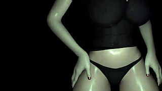 Sexy VAM Milf Striptease with Jiggling Curves and Naughty Undressing Dance