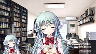 Sayumi Ureshino's Heart-Pounding Library Scene