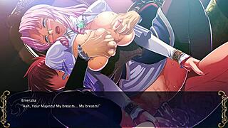 Funbag Fantasy Gaiden 2 Emeralia's Hardcore Hentai Fuck Scene