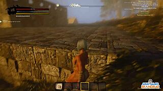 bold upgrades stone house armor bench firepit cauldron wicked island ep8 with curvy hentai girls