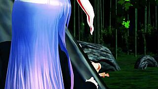 Reisen MMD Futanari Big Ass Big Tits Masturbation Slut