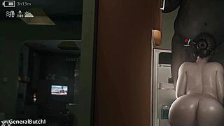 mei from overwatch caught on hidden cam taking fat black monster cock anal deepthroat