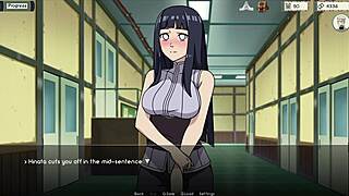 train sakura and hinata asses in class