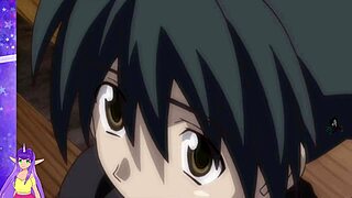 my heart races in school days hentai with big titted japanese babe