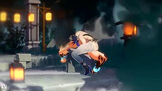 Genshin Impact ass pussy fucked raw anime pounding