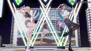 marie rose and tamaki perform sunlight sexy dance in revealing costumes doa mmd hentai uncensored 4k 60fps