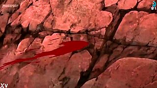 hardcore hentai anime babe sucks monster cock deep before wild pussy pounding