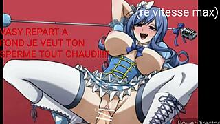 Jerk off to Jubia in this soft hentai JOI, ready? 😏