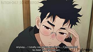 dandadan hentai by maplestar rough cowgirl riding turns doggystyle pounding with loud moans