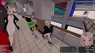 She Strips Naked Outdoors Craving Hard Anal Squirting in Public Japanese Hentai Game