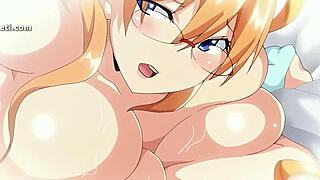 Big Tits Anime Wife Hard Fast Doggystyle Fuck Creampie