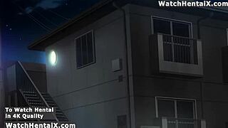 Anime Teen Student Licked and Fucked Doggy with Creampie