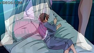 she's the hentai girlfriend cheating hard with stranger's anal assfucking