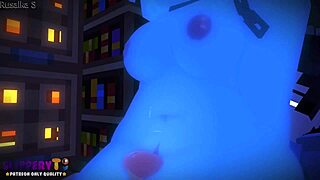 ghost gets excited spotting the hot librarian in chinese subs animation