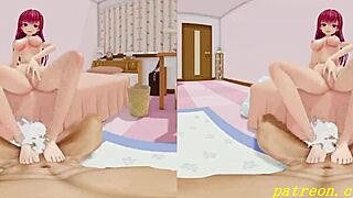 vr mmd sailor marine nude footjob teases in 3d hentai