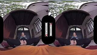 vr candy alexa rides naruto's cock in steamy cosplay vr! 🔥🍆