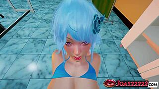 Sinwe Big Tits Massage Teases Tight Pussy Squirt