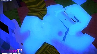 ghost gets excited spotting the hot librarian in chinese subs animation