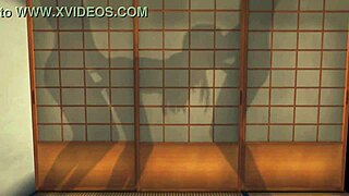 Blender 3D anime babe shares wild night with boyfriend and secret lovers hentai tale unfolds