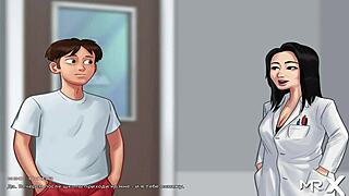 teacher mommy babe needs creampie help in summertime saga e2 😩🍆💦🔥