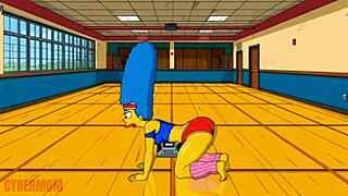 slut wife cheats on cuck hubby in simpsons parody fairy tale dirty stories compilation