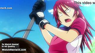 Tempting Anime Teen Student Curves