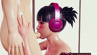 Big Tits Fairy Musa Delivers Intense Handjob Deepthroat Cumshot