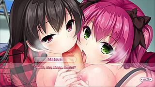 nayuta sucks monster cock creampie facial matsuri route hentai