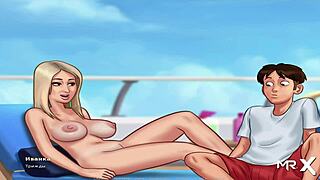 Summertimesaga Wife Kisses Lover Right in Front of Watching Husband E3 96