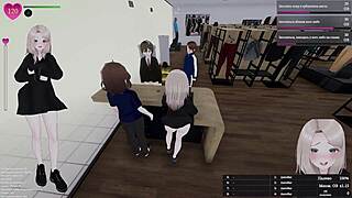 She Strips Naked Outdoors Craving Hard Anal Squirting in Public Japanese Hentai Game