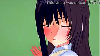 yui sneaks intense fucking before class in to love ru hentai fantasy