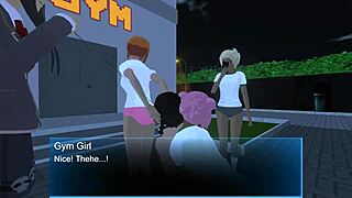 Femdom University Skullgirls Scene 2 Fart Feet BDSM