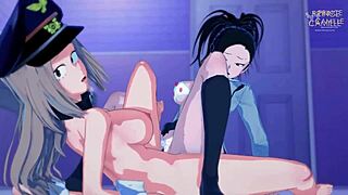 Boku no Hero Academia girls beg: fuck our pussies in this pov hentai compilation?