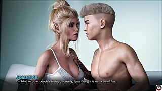 time stamps lost love part 06 by motkeyz features big ass big tits milf teen monster cock pounding in visual novel game