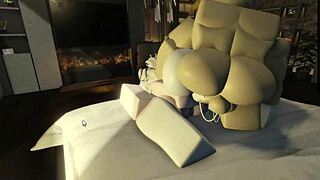 roblox slut takes monster cock deep in her wet pussy! 🍆💦