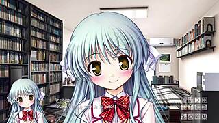 Sayumi Ureshino's Heart-Pounding Library Scene