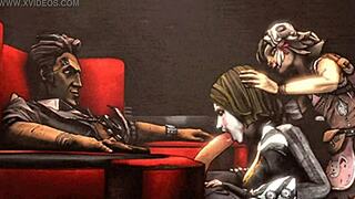 Borderlands hentai stars big ass tits anal blowjobs creampies orgy riding squirt fest