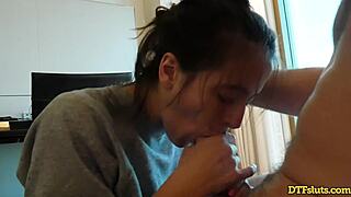 kenna james and abbie maley deepthroat cock in party threesome