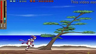 raw lust overwhelms pink kunoichi ninja in general's brutal rod ravishment