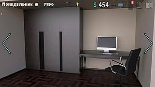 my cute roommate gives handjob blowjob with big tits and monster cock outdoors